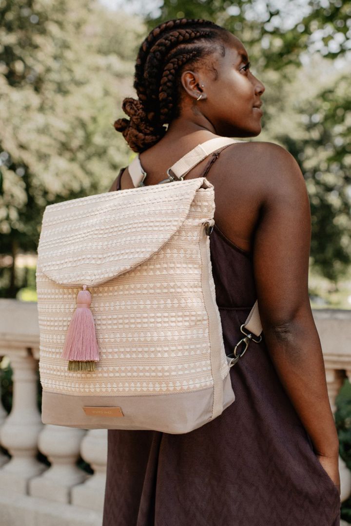 2 in 1 Wickeltasche und Rucksack Sea to Shore