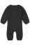 Vorschau: Organic Strickstrampler mit Knopfleiste dunkelgrau