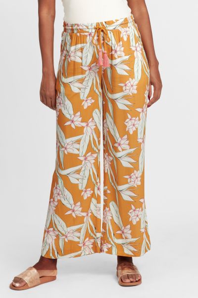 Umstandshose mit Blumen Print