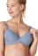 Preview: Cotton Nursing Bra with Form Cups and Bow blue
