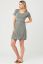 Preview: Maternity and Nursing Dress olive / weiß Striped
