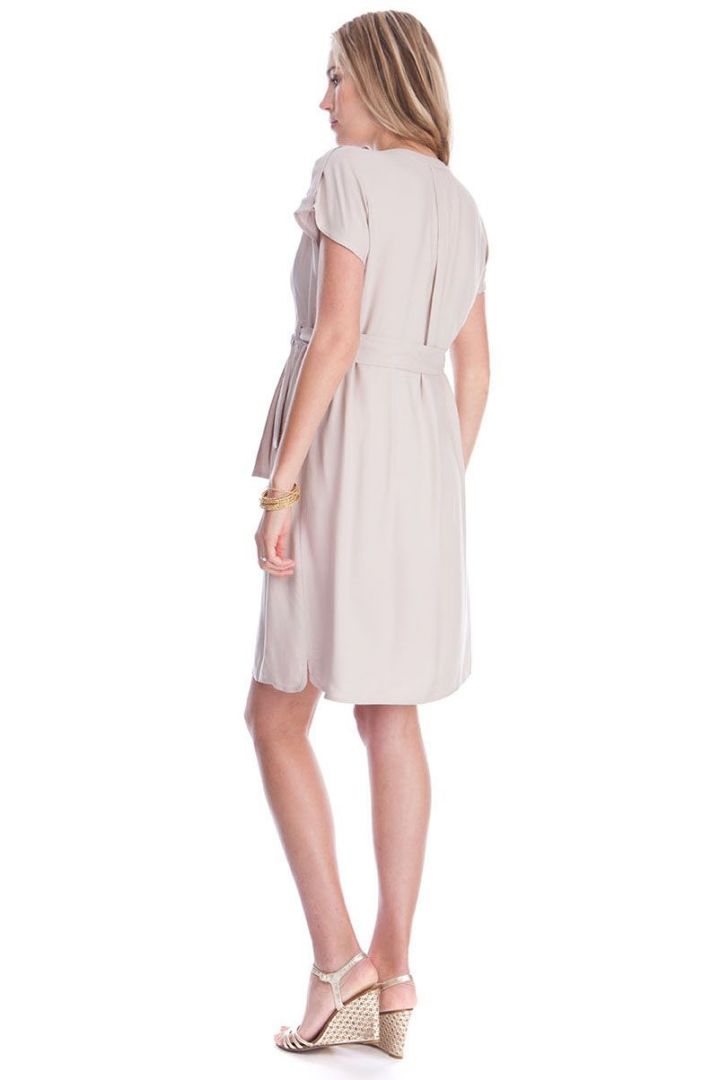 Maternity Dress with V-neck