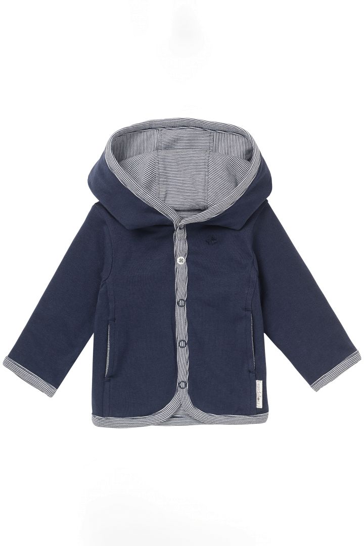 3pcs Baby-Set with Shirt, Trousers and Reversible Jacket