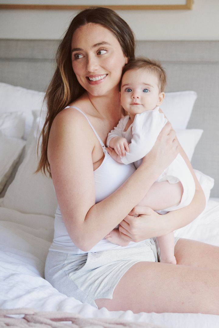 Umstands- und Still Top weiß