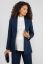 Vorschau: Umstandsblazer mit abnehmbarer Schleife navy