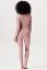 Vorschau: Ecovero Rippstrick Umstandsleggings rosa