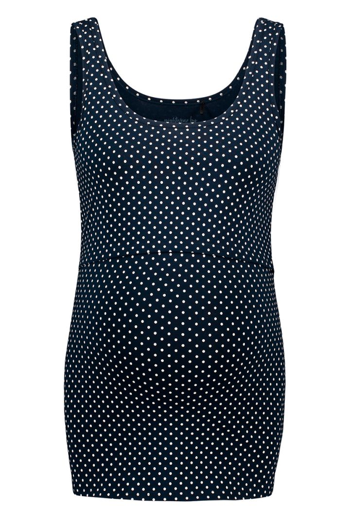 Umstands- und Stilltop aus Bio-Baumwolle mit Punkte Print