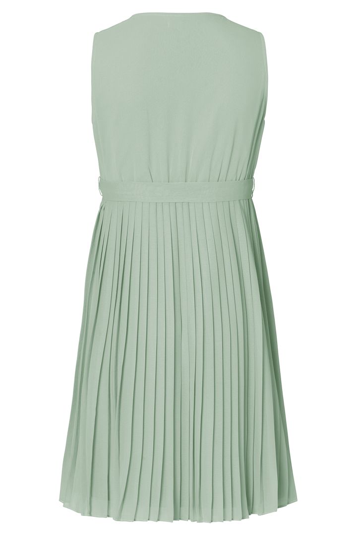 Eco Pleated Maternity Dress mint
