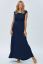 Vorschau: Maxi Umstandskleid mit Rückenausschnitt navy