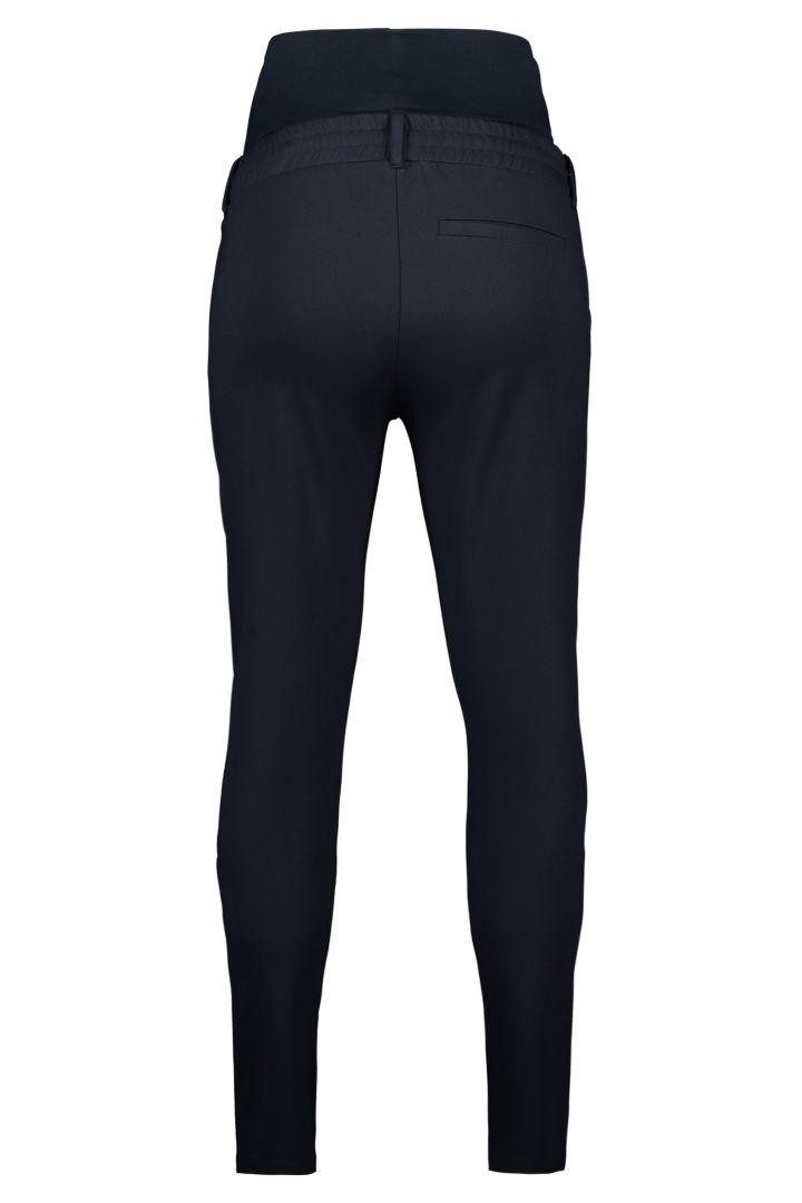 Jersey trousers with lacing