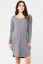 Preview: Maternity and nursing nightdress with button strip