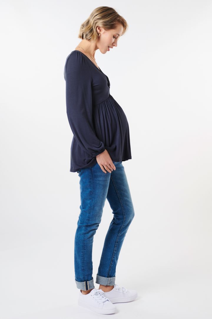 Umstands- und Stillshirt navy