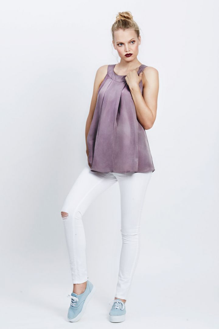 Festliches Halterneck Umstandstop