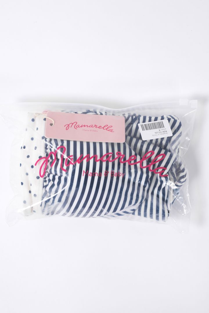 Umstandsbikini mit Streifen