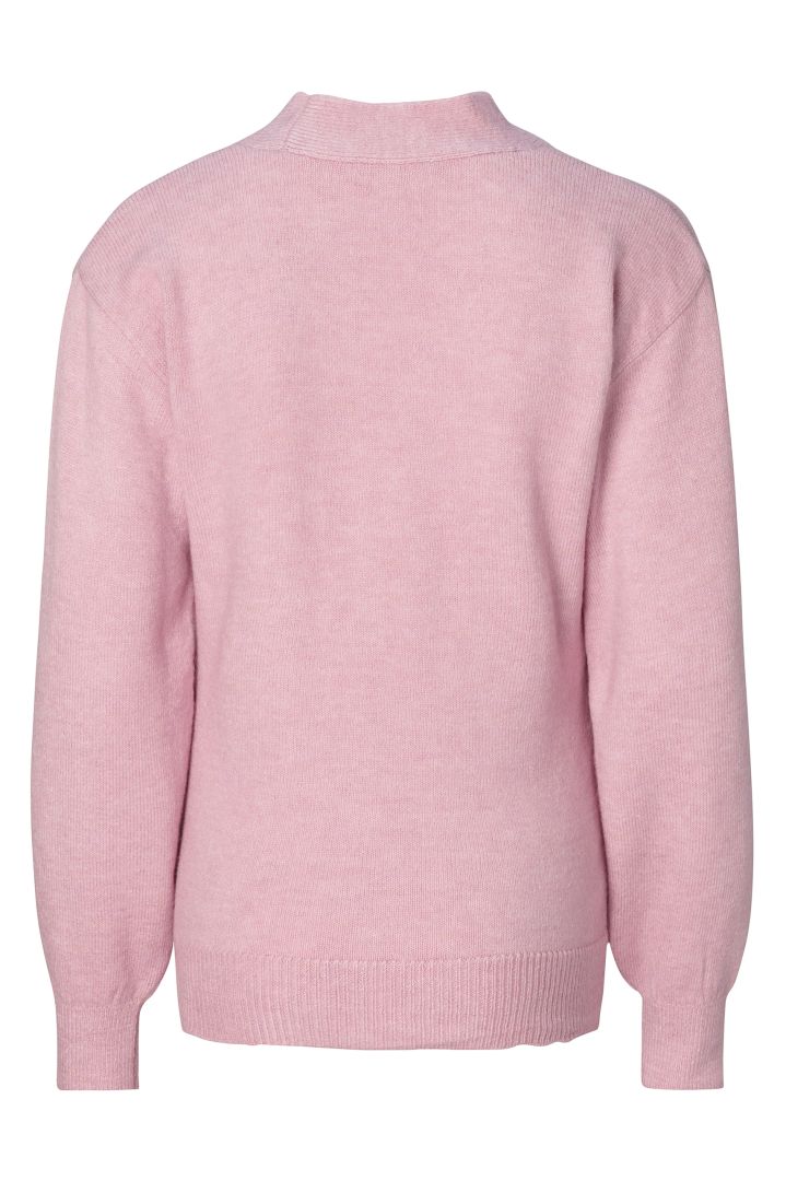 Umstands-Cardigan in Wickeloptik