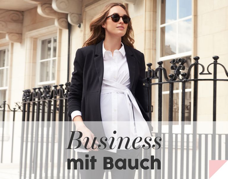 Business mit Bauch