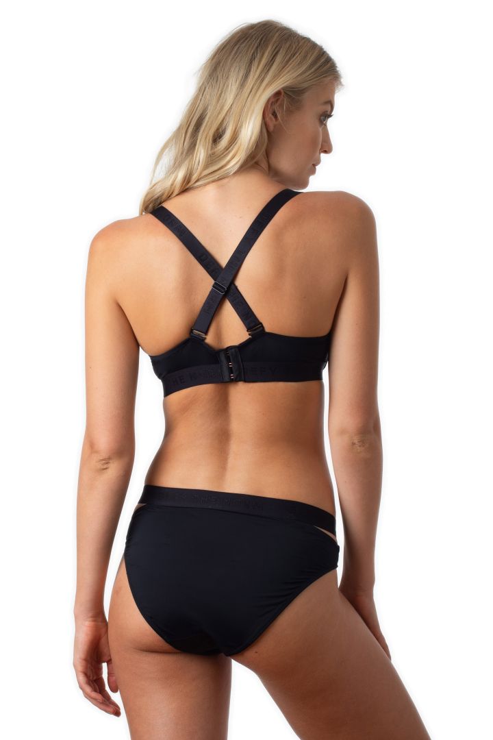 Athleisure Slip schwarz