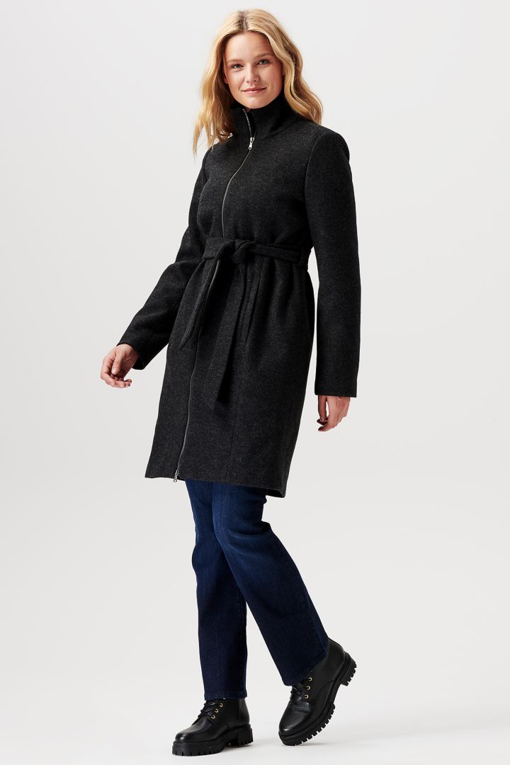 Mantel mit Schwangerschaftseinsatz