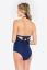 Vorschau: Classic Neckholder Umstandsbadeanzug navy
