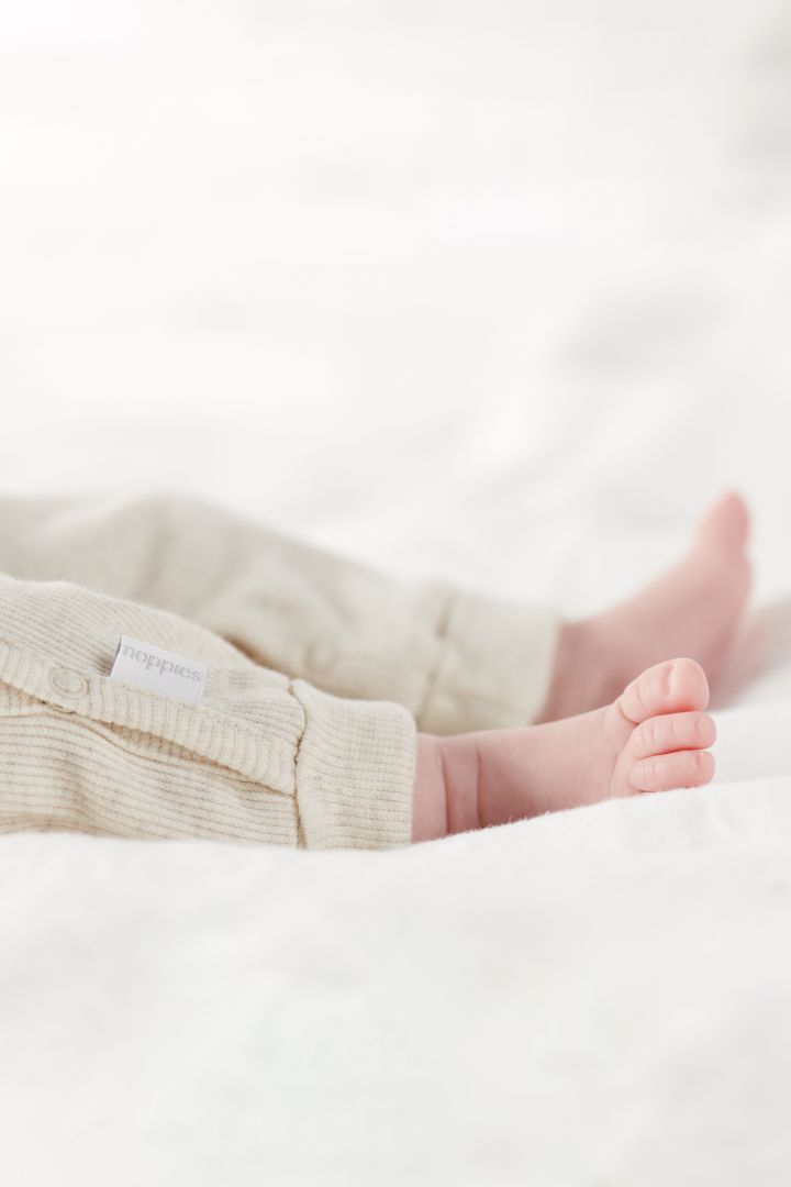 Rib Knit Romper beige