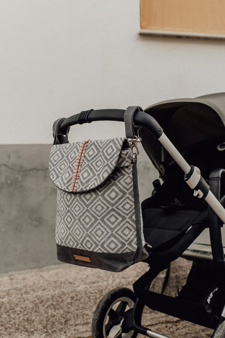 2 in 1 Wickeltasche und Rucksack Extra Romance