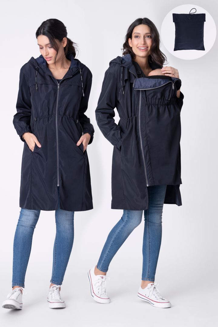 3 in 1 Umstandsjacke und Tragejacke