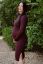 Preview: Two-piece Ribbed knit Maternity and Nursing Dress