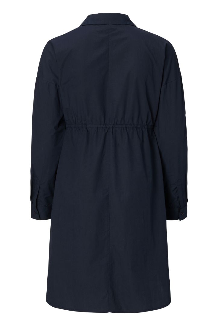 Organic Maternity and Nursing Shirt Dress