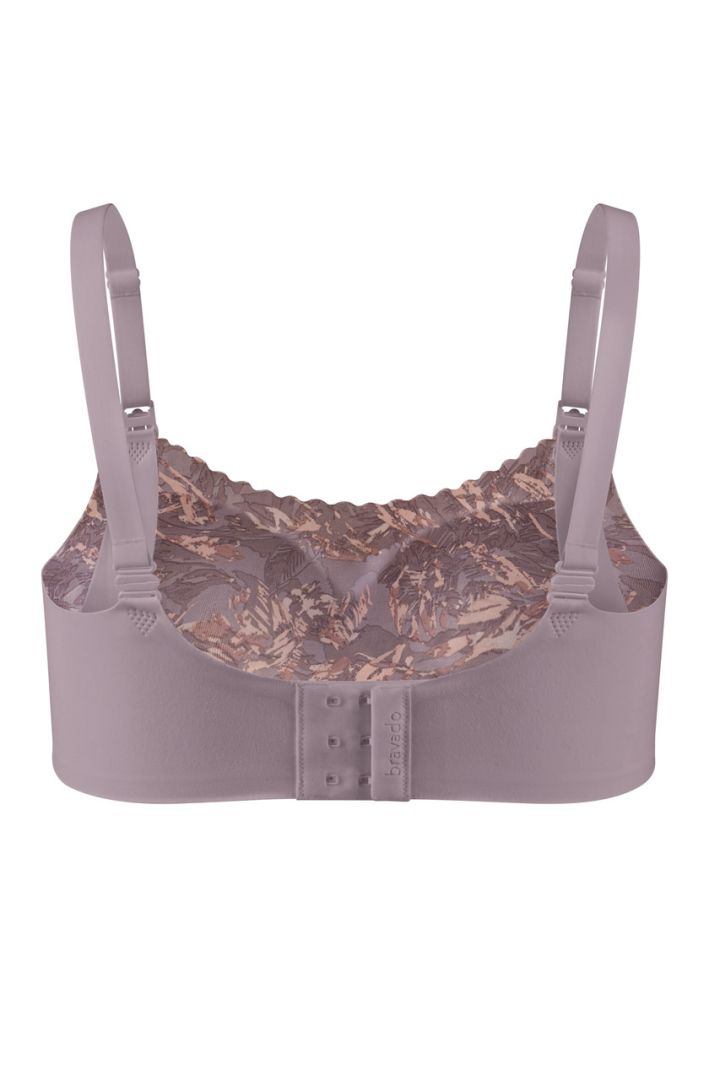 Invisible Seamless Nursing Bra, skin colour