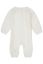 Vorschau: Organic Strickstrampler mit Knopfleiste weiß