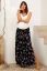 Vorschau: Maxi Umstandsrock mit Blumenprint