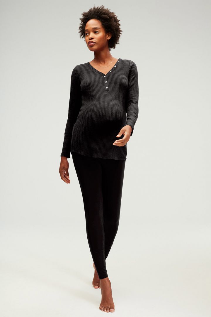 Henley Maternity and Nursing Pyjama black