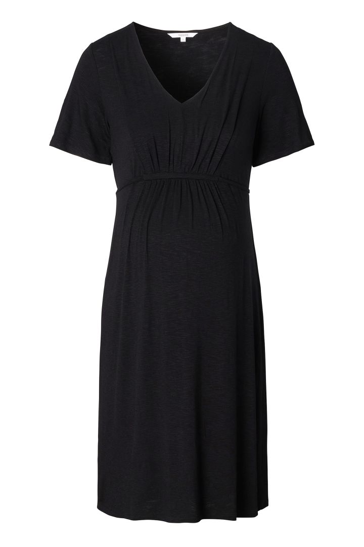 Ecovero Umstandskleid schwarz