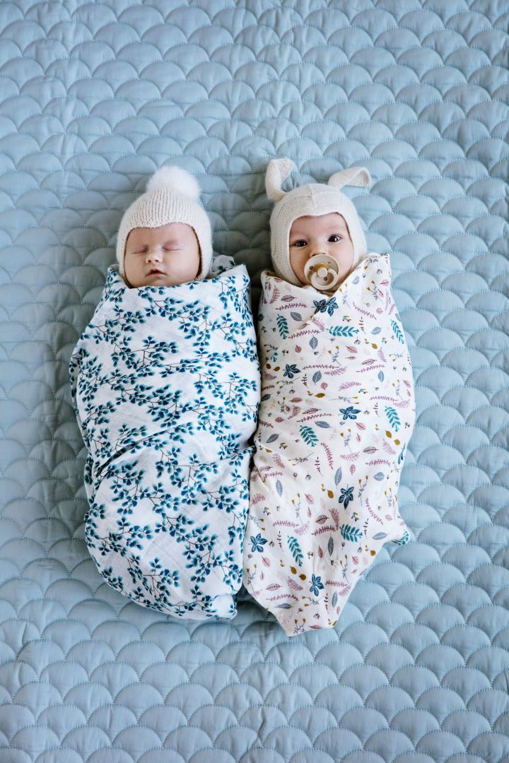 Organic Swaddle Fiori