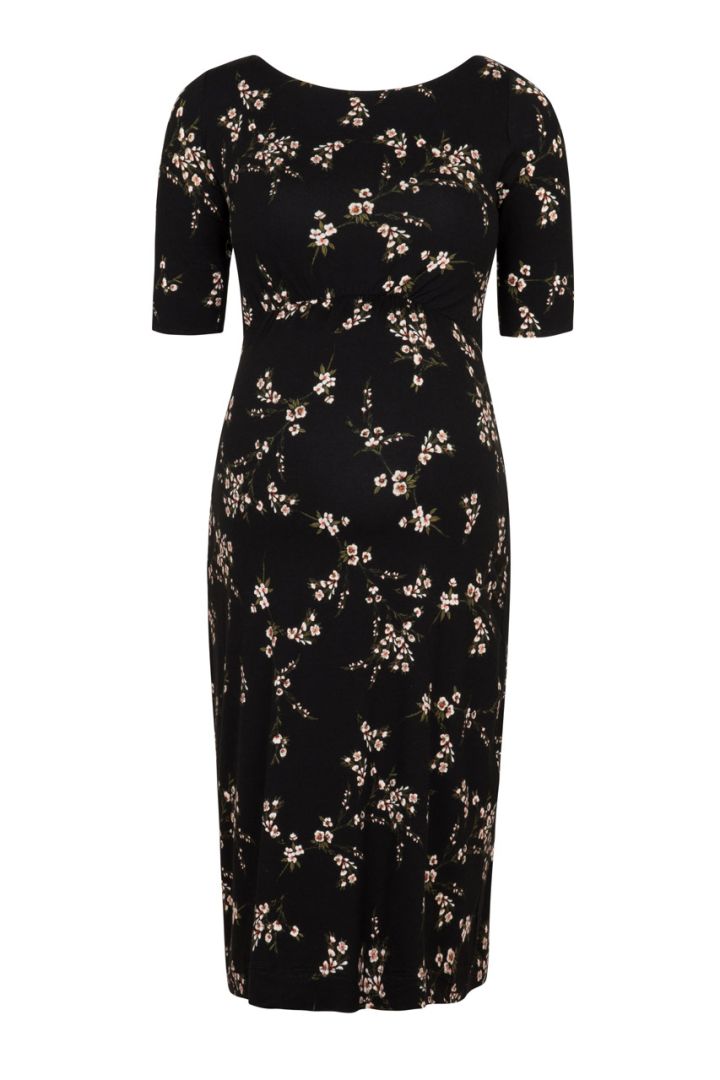 Shift maternity dress Night Blossom