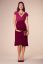 Preview: Maternity Dress with Cache Coeur Neckline berry