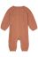 Vorschau: Organic Strickstrampler mit Knopfleiste mocca