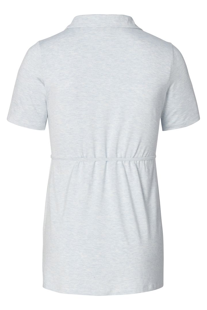 Ecovero Umstands-und Stillshirt mit Knopfleiste