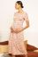 Preview: Midi Maternity and Nursing Dress with Floral Print