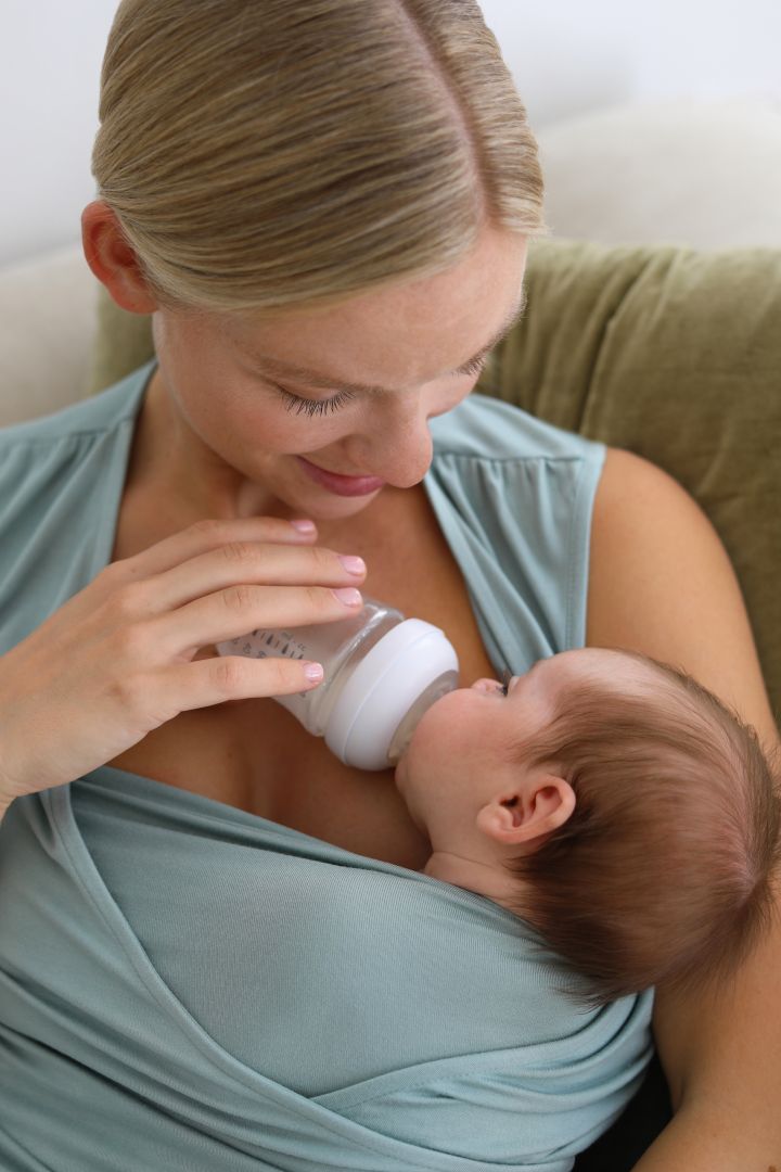 Eco Viskose Skin to Skin Baby Bonding Top salbei