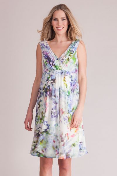 Umstandskleid aus Seide