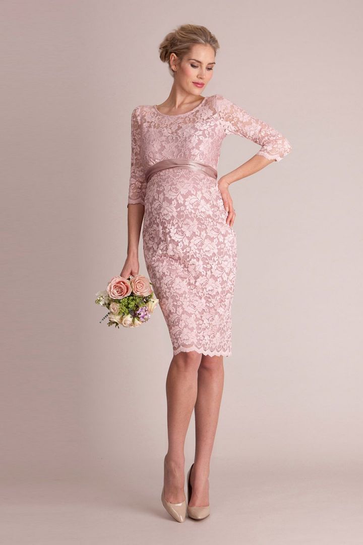 Umstands Brautkleid aus Spitze