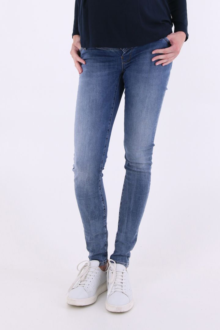 Organic Umstandsjeans Super Skinny Stone Wash