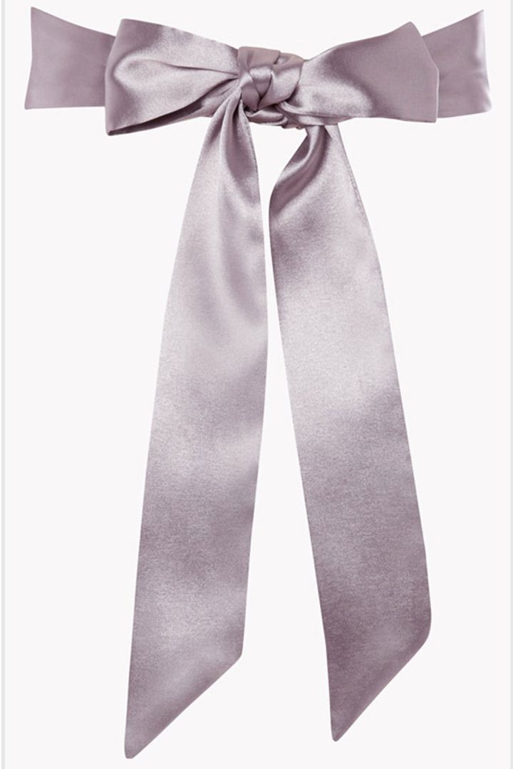 Latte Satin Sash