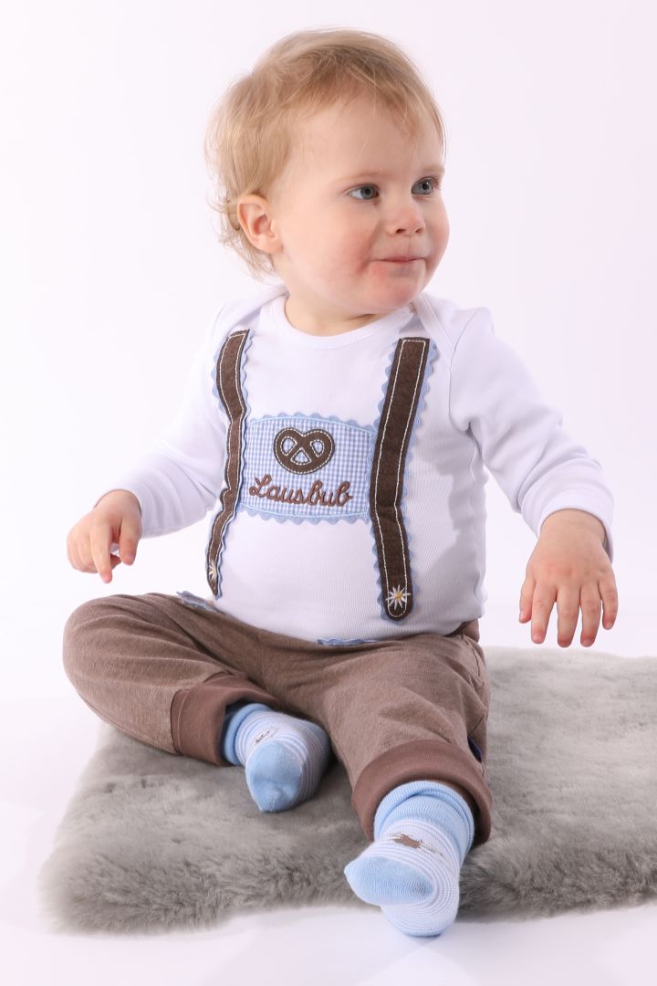 Baby Socks Deer light blue