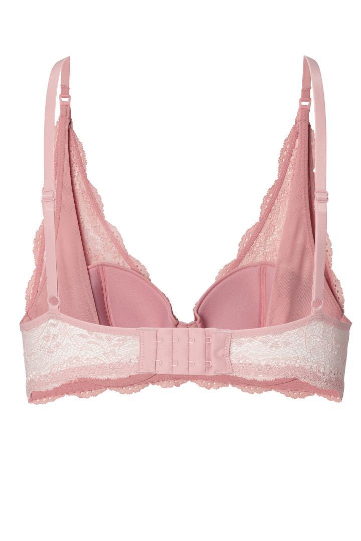 Bügel Still BH aus Spitze mauve