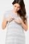 Preview: Two-layer maternity and nightshirt with striped print