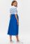 Vorschau: Midi Umstandsrock blau