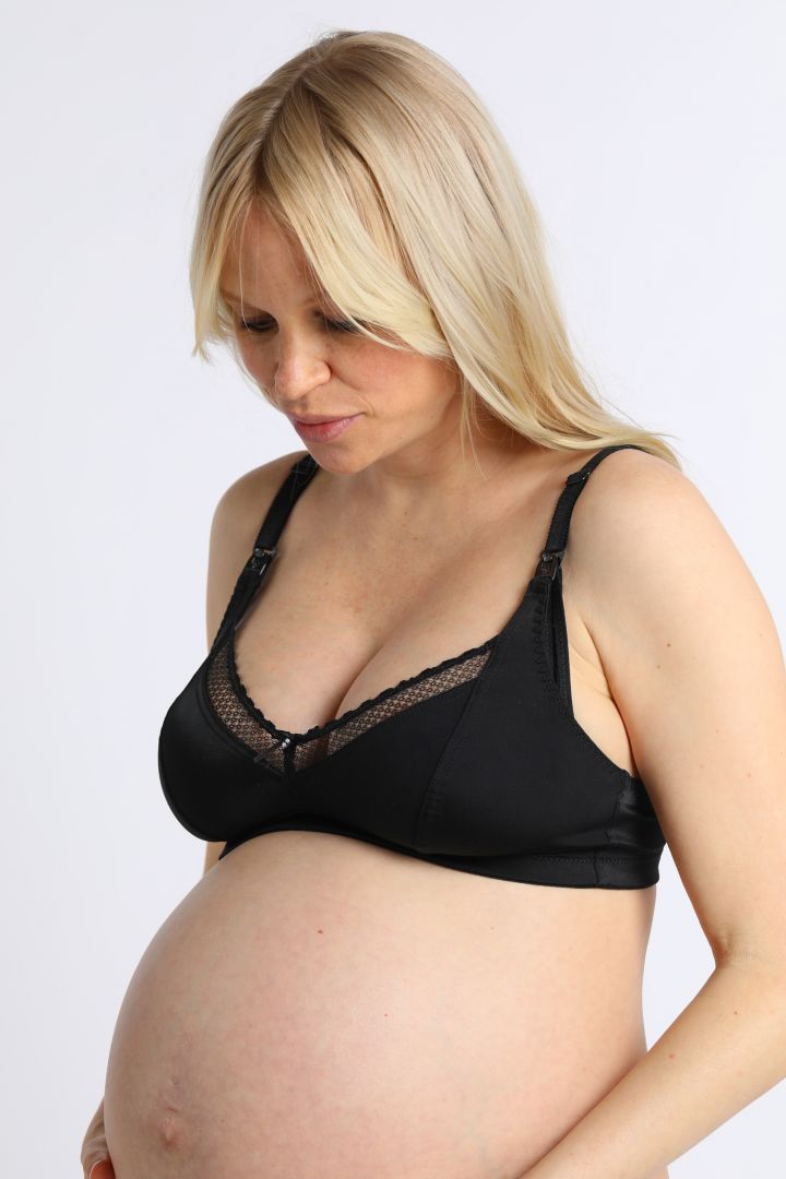 Still BH mit Spitzenbesatz schwarz