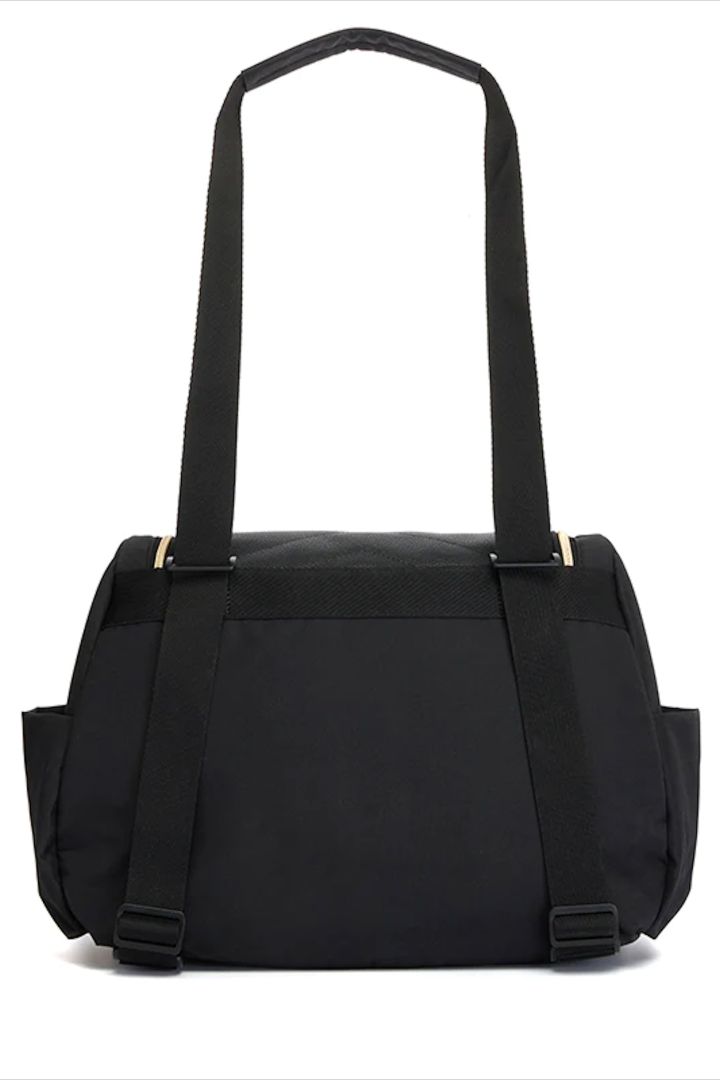 Babymel Vegane Wickeltasche und Rucksack schwarz